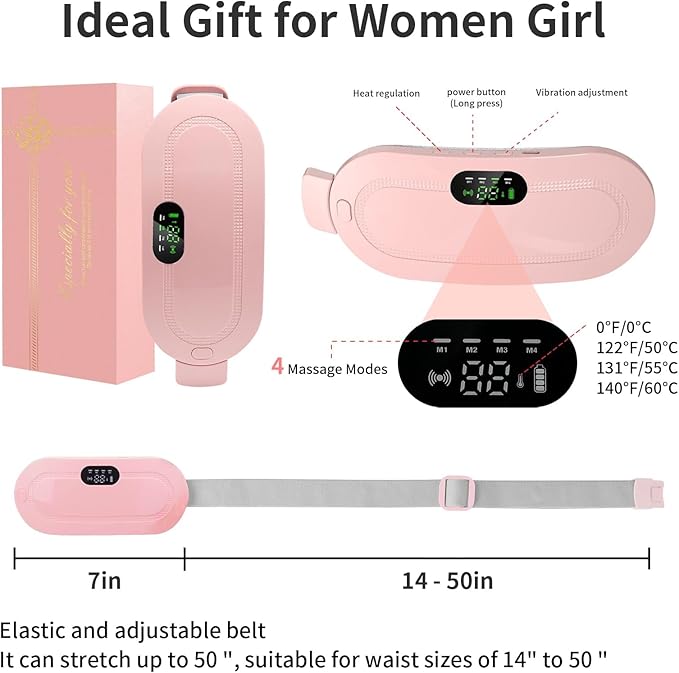 Cordless Heating Pad Heating Massager (وسادة تدفئة لاسلكية وجهاز تدليك حراري)