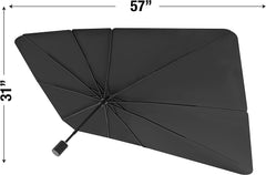 Car Windshield Sun Shade    (واقي شمس الزجاج الأمامي للسيارة)