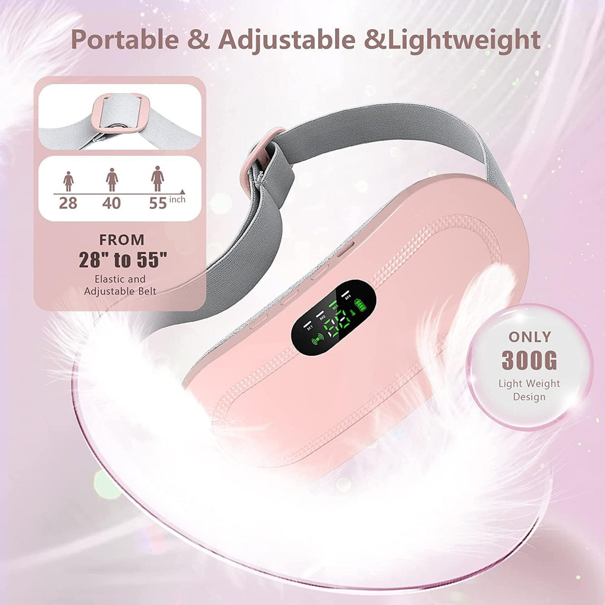 Cordless Heating Pad Heating Massager (وسادة تدفئة لاسلكية وجهاز تدليك حراري)